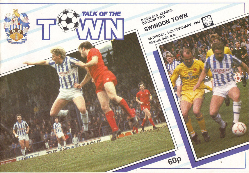 <b>Saturday, February 13, 1988</b><br />vs. Huddersfield Town (Away)